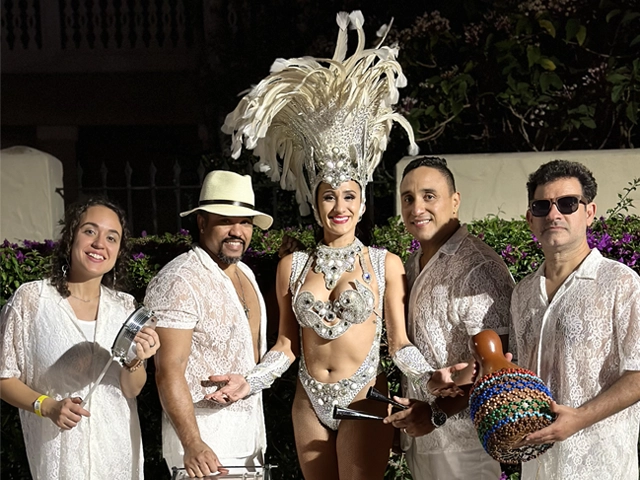 Brazilian band performers, StepFlix Entertainment, Miami, FL.