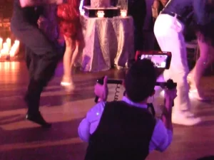 StepFlix Entertainment Miami, FL video production services capturing a lively event dance floor.