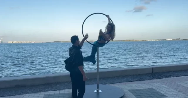 StepFlix Aerialist Pole dancers in miami