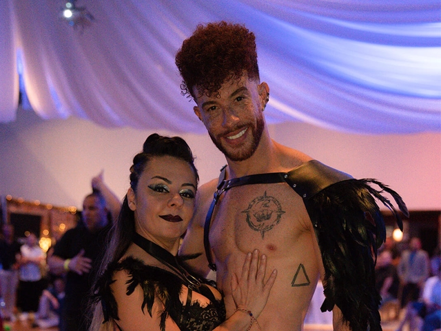 Burlesque dancers, StepFlix Entertainment, Miami, FL.