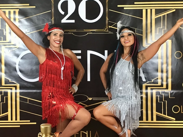 1920's Vintage dancers, performers, for StepFlix Entertainment, Miami, FL.