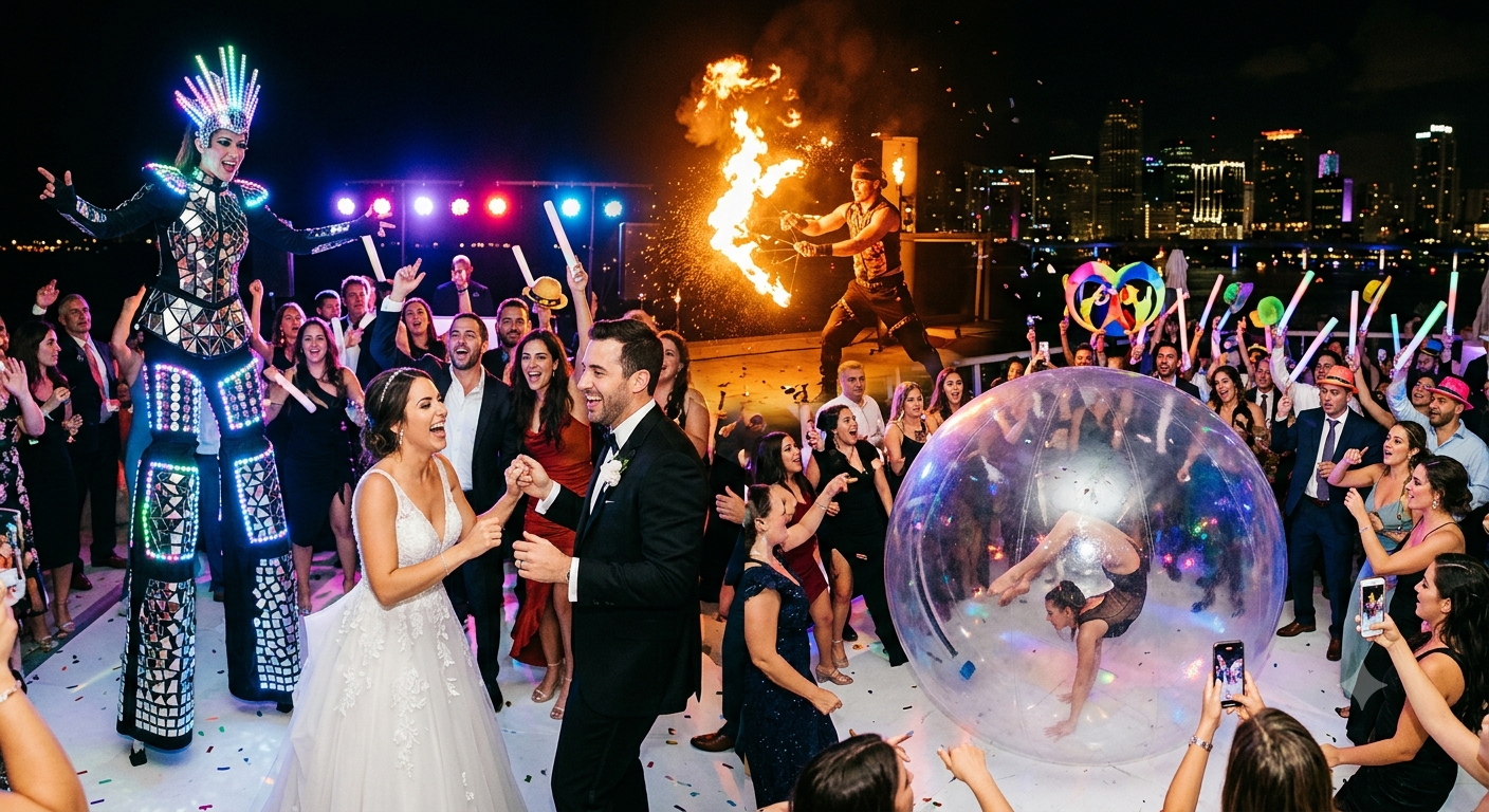 After Party Weddings in Miami - StepFlix Live Entertainment